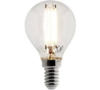 Zenitech - Ampoule déco filament LED sphérique 4W E14 470lm 2700K - Blanc chaud Incolore G