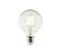 Zenitech - Ampoule déco filaments LED E27 6W - Blanc chaud - 600lm 2700K