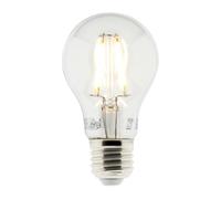 Zenitech - Ampoule déco filaments LED E27 4W - Blanc chaud - 470lm 2700K Incolore G