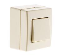 Zenitech Bouton Poussoir 10A - Beijing - Blanc