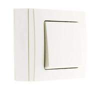 Zenitech Bel'Vue Poussoir saillie - Blanc