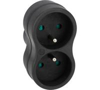 Zenitech - Biplite recy co-conçue Natura - 2x16A - Noir Noir G