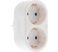 Zenitech - Biplite Schuko 16A - Blanc Blanc