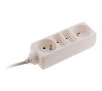 Zenitech - Bloc multiprise 2x6A + 2x16A - Blanc Blanc G
