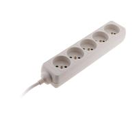 Bloc multiprise 5 Prises 2P+T 16A Blanc - Zenitech