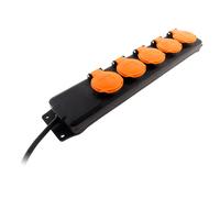 Zenitech Bloc multiprise étanche IP44 - 5 prises