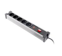 Zenitech Bloc parafoudre 5 prises - Noir