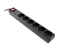 Zenitech - Bloc parafoudre 6x16A + Interrupteur 1,4m 3G1,5mm²