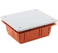Zenitech Boîte de dérivation à encastrer 118 x 96 x 50mm - Rouge (Lot de 5)