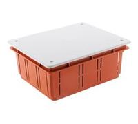 Zenitech - Boîte de dérivation à encastrer 160 x 130 x 70mm - Rouge