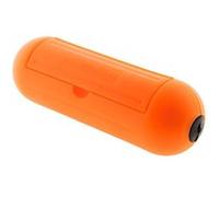 Zenitech - Boîtier de Protection pour prolongateur jardin IP54 - Orange Incolore G