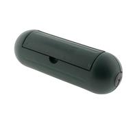 Zenitech-Boîtier de Protection pour Prolongateur Jardin-Vert-Étanche IP54-Idéal Usage Extérieur-Durable 40m-Matériaux Haute Performance Dimension L 20,5cm X l 7cm pour cordon cable diam 6à9mm