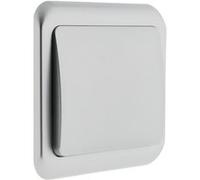 Zenitech - Bouton de sonnette Antaria chrome