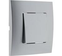 Zenitech - Bouton poussoir 10A bornes auto - gris Gris G