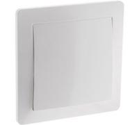 Zenitech - Bouton poussoir à voyant 10A - Blanc - Orys blanc G