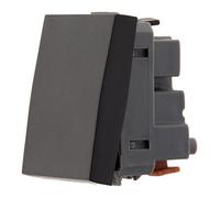 Zenitech - Bouton poussoir - moteur seul - noir noir G