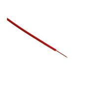 Zenitech Câble d'alimentation H07V-U 1,5 mm² – conducteur monobrin PVC, 10 m – rouge