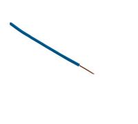 Fil d'alimentation ?lectrique HO7V-U 1,5 Bleu - 5m