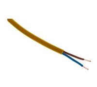 Zenitech - Câble électrique H03VVH2-F 2x0,75mm² or - 5m G