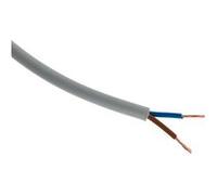 Zenitech - Câble électrique H05VV-F 2x1,5mm² gris - 50m gris G