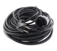 Zenitech Câble Électrique H05VV-F 3G1,5mm² Noir 25m Souple | Installation Domestique et Raccordement Électroménager, Conducteurs Cuivre Isolés PVC, Souple et Facile à Dérouler