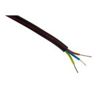 Câble électrique U-1000 R2V 3G1,5mm² noir - 5m - Zenitech