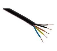 Zenitech - Câble électrique U-1000 R2V 5G2,5mm² noir - 100m Noir G