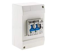 Zenitech Coffret Chauffe-Eau 2 disjoncteurs 2A-20A + contacteur Jour/Nuit