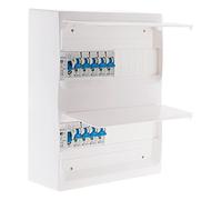 Coffret T3 26 modules équipé + 9 disjoncteurs + 2 interrupteurs + accessoires - Zenitech