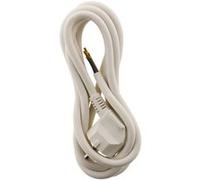 Zenitech Cordon d'alimentation 2 m 3x1,5 mm² avec interrupteur, prise 2P+T 16A blanc