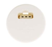 Zenitech Couvercle DCL pour boîte Applique Ø80mm - Blanc