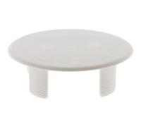 Zenitech - Couvercle pour boîte d'encastrement Ø65mm Blanc G