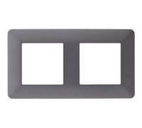 Zenitech - Double plaque de finition Artezo - titanium