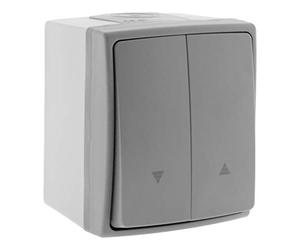 Zenitech Double va et Vient étanche pour Volets roulants d'extérieur Gris - Orok