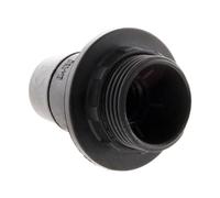 Douille E14 Thermoplastique simple bague Noir noir G