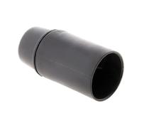 Zenitech Douille E14 lisse thermoplastique noir