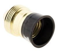 Zenitech - Douille E27 Acier Laitonné collerette bakélite G