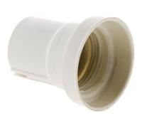 Zenitech - Douille E27 Résine Borne à vis - Blanc blanc G