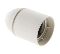 Zenitech Douille E27 lisse sans bague blanc