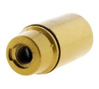 Douille lisse sans bague E14 - doré - Zenitech