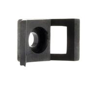 Zenitech Embases à visser pour câblage – Noir – Lot de 100