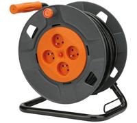 Zenitech - Enrouleur 4 prises déportées 2P+T 16A 40 m