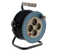 Zenitech Enrouleur électrique 4 prises - 15 m