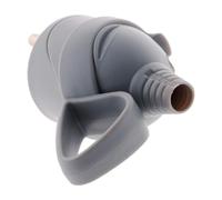 Fiche mâle anneau -16A 2P+T - Gris - Zenitech