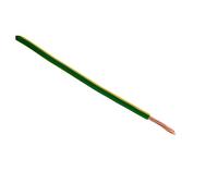 Zenitech - Fil électrique H07V-R 6mm² Jaune/Vert - 5m