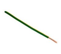 Zenitech - Fil électrique H07V-R 6mm² Jaune/Vert - 5m