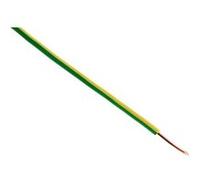 Zenitech - Fil électrique H07V-U 1,5mm² jaune/vert - 5m Vert G