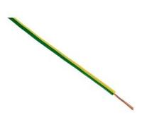 Zenitech - Fil électrique H07VK 1x2,5mm² jaune/vert - 5m Vert G