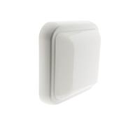 Zenitech - Hublot carré LED 15W 1050lm IP44 Blanc Blanc G