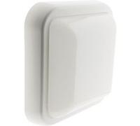 Zenitech - Hublot carré LED 15W 1050lm IP44 Blanc Blanc G